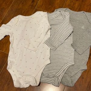 Baby Gap 3-6 Month Long Sleeve Onesies